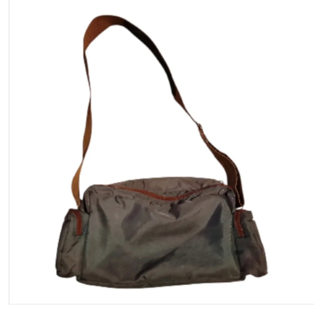 Coast olive green tan Men's Shoulder Bag camera accessory padded case travel